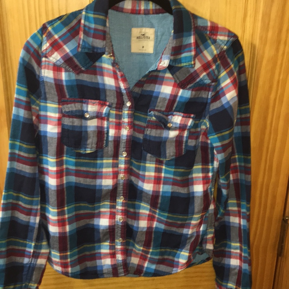 Comfy Hollister flannel. Men or Women’s.